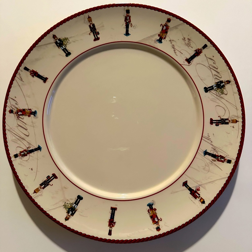 COPY - Williams Sonoma Nutcracker Dinner Plate